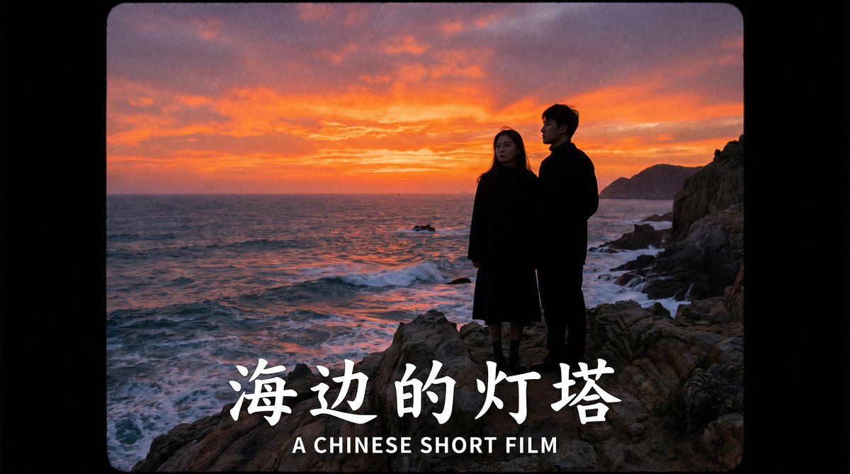 每日大赛原创短片《海边的灯塔》视频